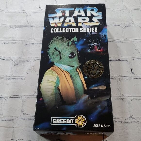 NIB Vintage Star Wars Greedo Collector Series Figure